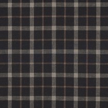 LEINEN VISKOSE GARNGEFÄRBTE KAROS BRAUN (thumbnail)