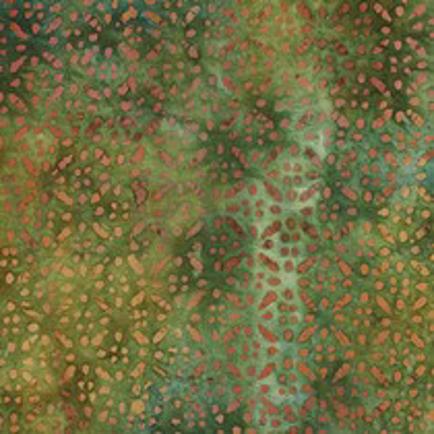 HANDCRAFTED BATIK VISCOSE GREEN (thumbnail)