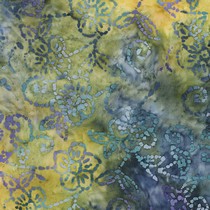 HANDCRAFTED BATIK COTTON GREEN (thumbnail)