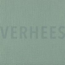 DOUBLE GAUZE GOTS NILEGROEN (thumbnail)