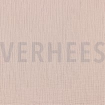 DOUBLE GAUZE GOTS ZACHTROZE/OUDROZE (thumbnail)