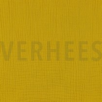 DOUBLE GAUZE GOTS DONKERGEEL (thumbnail)