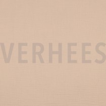 DOUBLE GAUZE GOTS LICHT ZALM (thumbnail)