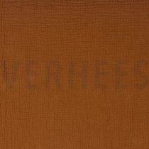 DOUBLE GAUZE GOTS COGNAC (thumbnail)