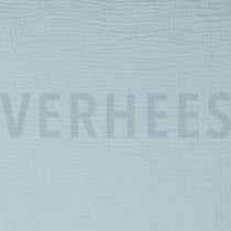 DOUBLE GAUZE GOTS BABYBLAUW (thumbnail)