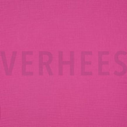 DOUBLE GAUZE GOTS KERSENROOD (thumbnail)