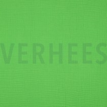 DOUBLE GAUZE GOTS GROEN NEON (thumbnail)