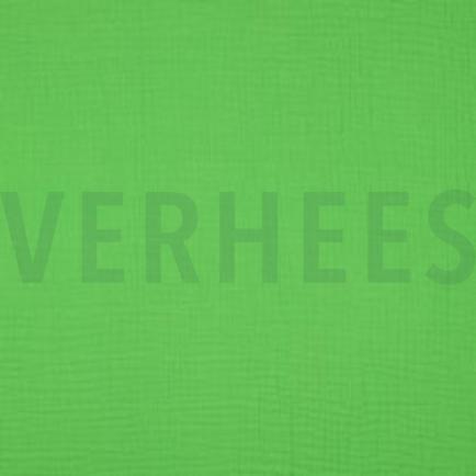 DOUBLE GAUZE GOTS GROEN NEON (thumbnail)