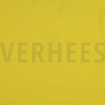 DOUBLE GAUZE GOTS BANAAN GEEL (thumbnail)