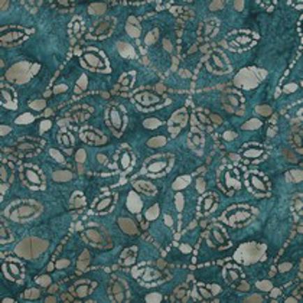 HANDCRAFTED BATIK COTTON DARK PETROL (thumbnail)