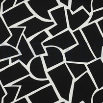 CANVAS ABSTRAKT SCHWARZ & WEISS (thumbnail)