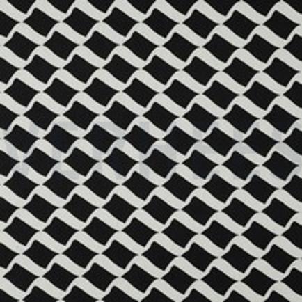 CANVAS ABSTRACT ZWART & WIT (thumbnail)