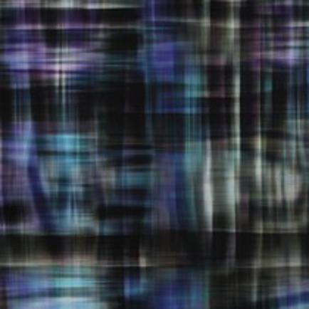 COTTON SATIN DIGITAL CHECKS BLACK (thumbnail)