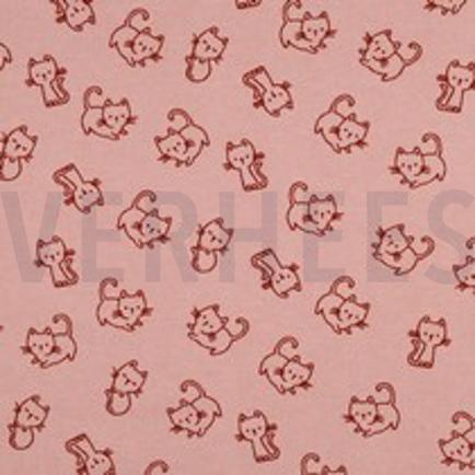 FLANEL KATTEN OUDROZE (thumbnail)
