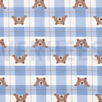 FLANNEL BEARS CHECKS JEANS (thumbnail)