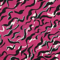 COTON SATIN PEAU D’ANIMAL FUCHSIA (thumbnail)