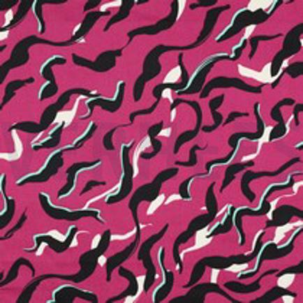 COTON SATIN PEAU D’ANIMAL FUCHSIA (thumbnail)