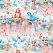 JERSEY DIGITAL EINHÖRNER BLAU (thumbnail)