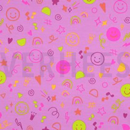JERSEY NEON GRIBOUILLAGES LAVANDE (thumbnail)