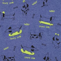 JERSEY MÉLANGE CLUB DE SKATE COBALT MÉLANGÉ (thumbnail)