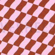 SOFT SWEAT RUITEN ROZE/BRUIN (thumbnail)