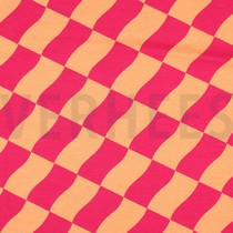 SOFT SWEAT RUITEN PERZIK/ROZE (thumbnail)