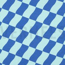 SOFT SWEAT KAROS MINT/BLAU (thumbnail)