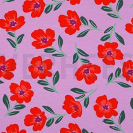 SOFT SWEAT BLOEMEN ROZE (thumbnail)