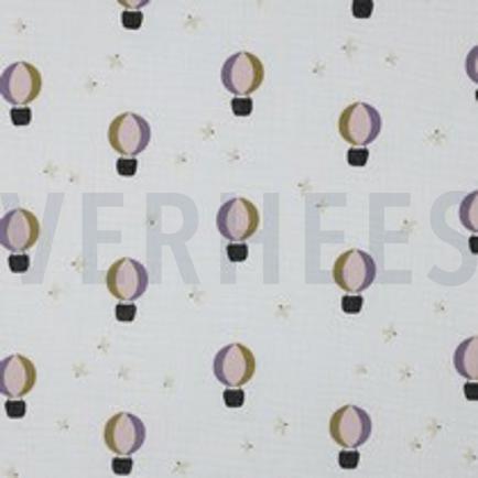 MUSSELIN HEISSLUFTBALLONS WEISS (thumbnail)