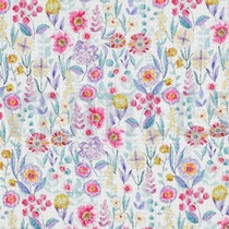 WAFFLEPIQUÉ DIGITAL FLEURS BLANC (thumbnail)