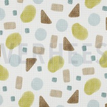 WAFFLEPIQUÉ DIGITAL FORMES JAUNE (thumbnail)