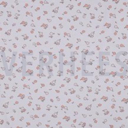 WAFELJERSEY BLOEMEN LAVENDEL (thumbnail)