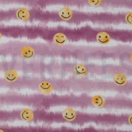 MUSSELIN DIGITAL SMILEYS BLUSH (thumbnail)