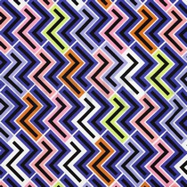 VISKOSE ROSELLA STRETCH GEOMETRISCH LILA/VIOLETT (thumbnail)