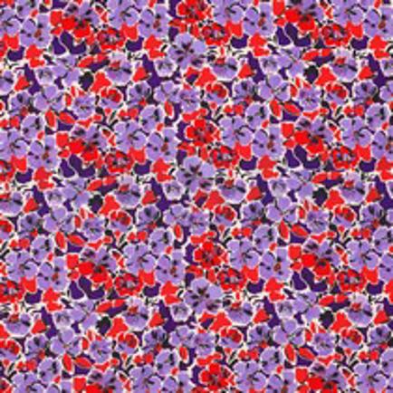 VISKOSE ROSELLA STRETCH DIGITAL BLUMEN LILA (thumbnail)