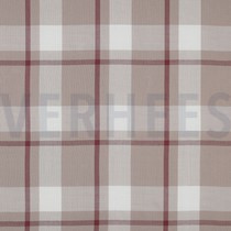 VISCOSE TEINT EN FIL CHECK BEIGE (thumbnail)