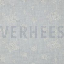 DOUBLE GAUZE EMBROIDERY FLOWERS WHITE (thumbnail)