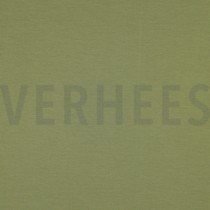 COTTON INTERLOCK JERSEY OLIVE (thumbnail)