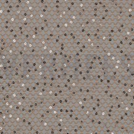 TISSU CROCHETÉ PAILLETTES BRONZE (thumbnail)
