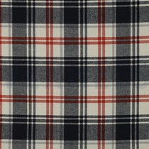 COTTON YARN DYED BRUSHED CHECKS NAVY (thumbnail)