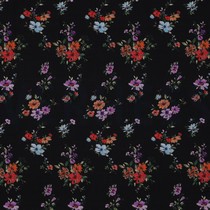 VISKOSE RADIANCE DIGITAL BLUMEN SCHWARZ (thumbnail)