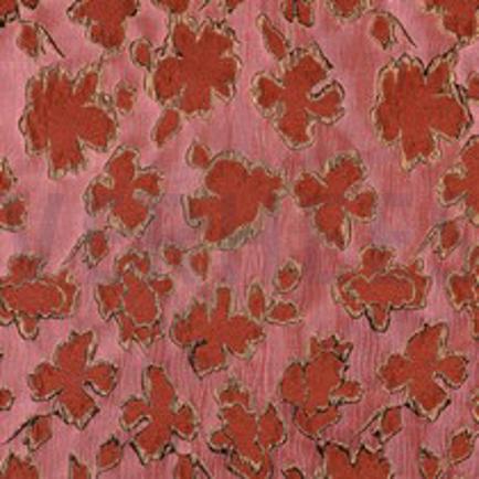 JACQUARD FLEURS ROSE (thumbnail)