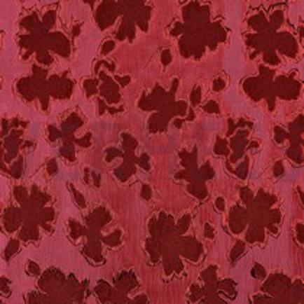JACQUARD BLUMEN ROT (thumbnail)