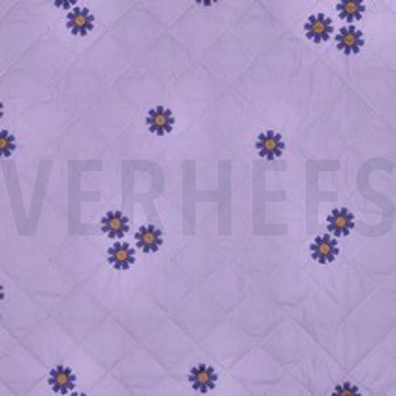 STEPPED EMBROIDERY FLOWERS LILAC (thumbnail)