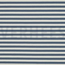 FRENCH TERRY GARNGEFÄRBT STREIFEN JEANSBLAU (thumbnail)