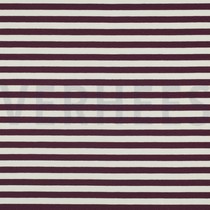 FRENCH TERRY YARN DYED STRIPES AUBERGINE (thumbnail)