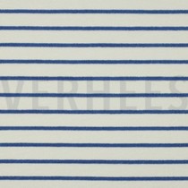 BAUMWOLLE FROTTEE GARNGEFÄRBT STREIFEN HELLBLAU (thumbnail)