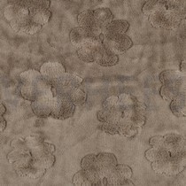 FLEECE BLUMEN TAUPE (thumbnail)