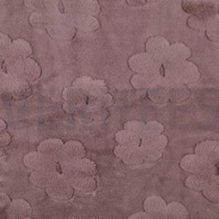 FLEECE FLOWERS MAUVE (thumbnail)