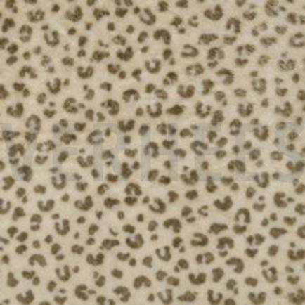 FLEECE DOUBLE SIDED ANIMAL SKIN BEIGE (thumbnail)